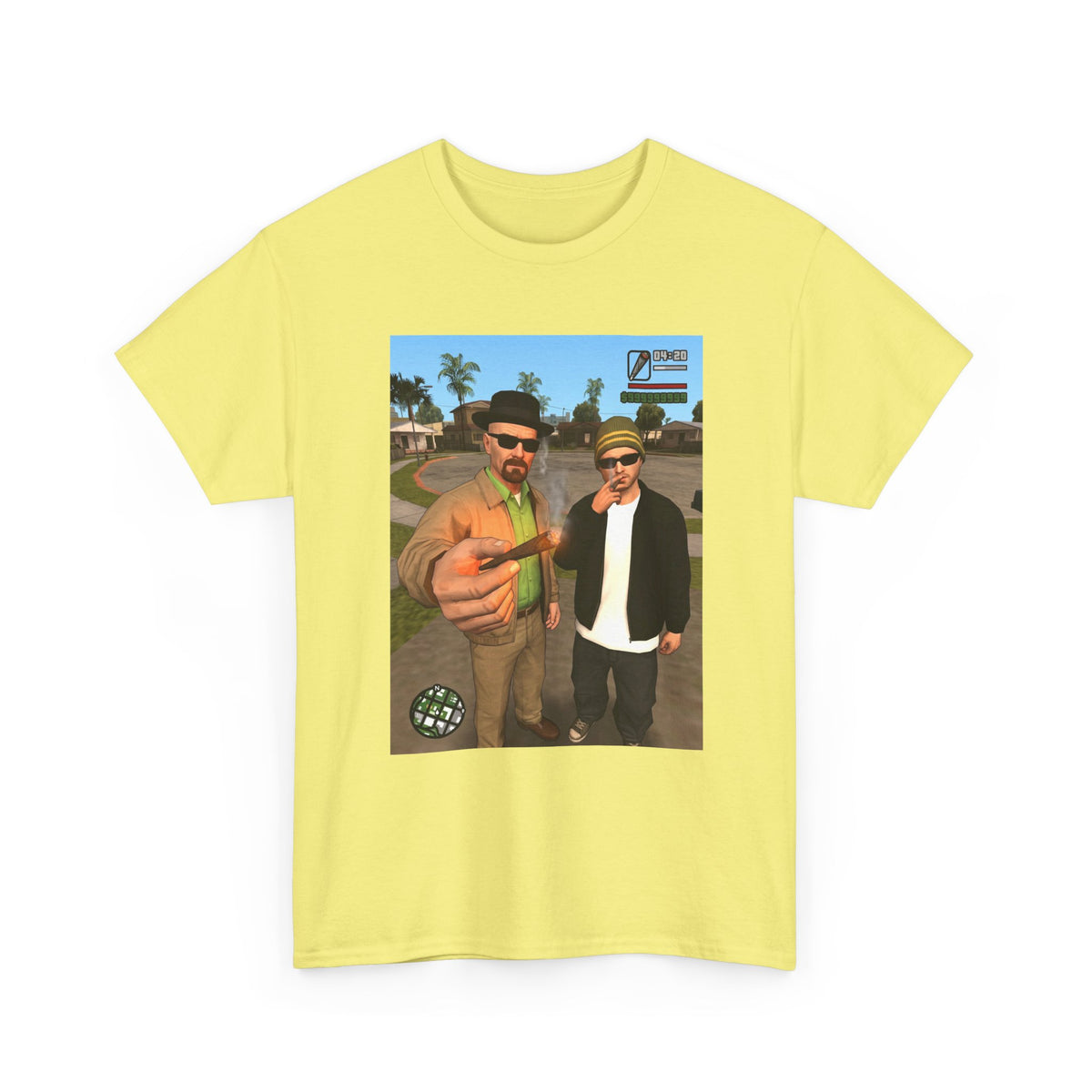 Walter And Jesse Smoking In San Andreas (Design 2)