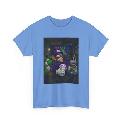 Waluigi, Yoshi, And Dry Bones Clubbin' Tee