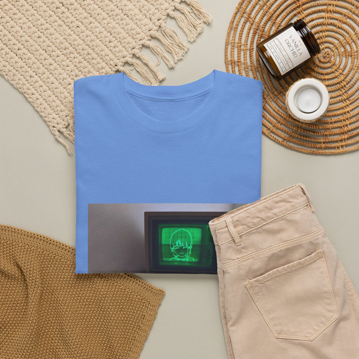 Vivid Hemp Horizon Graphic Tee