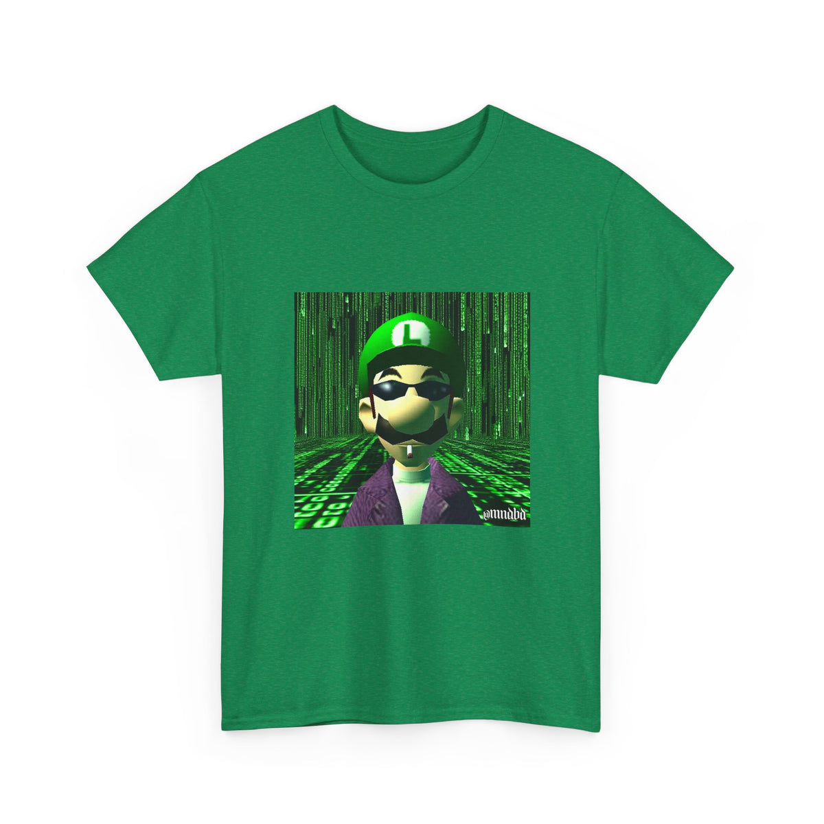 Matrix Luigi Smoking In The Glitch