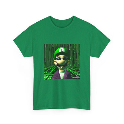 Matrix Luigi Smoking In The Glitch