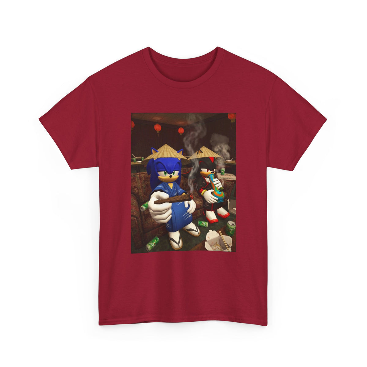 Sonic And Shadow Chillin' Like Villains Tee