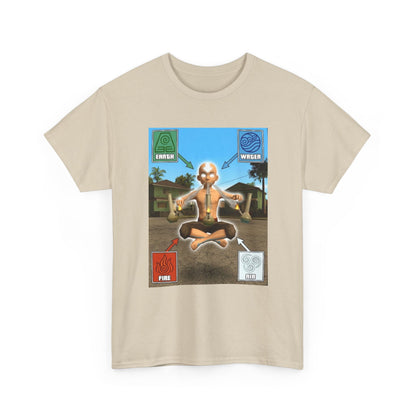 Avatar Meditating With Four Elements Bongs