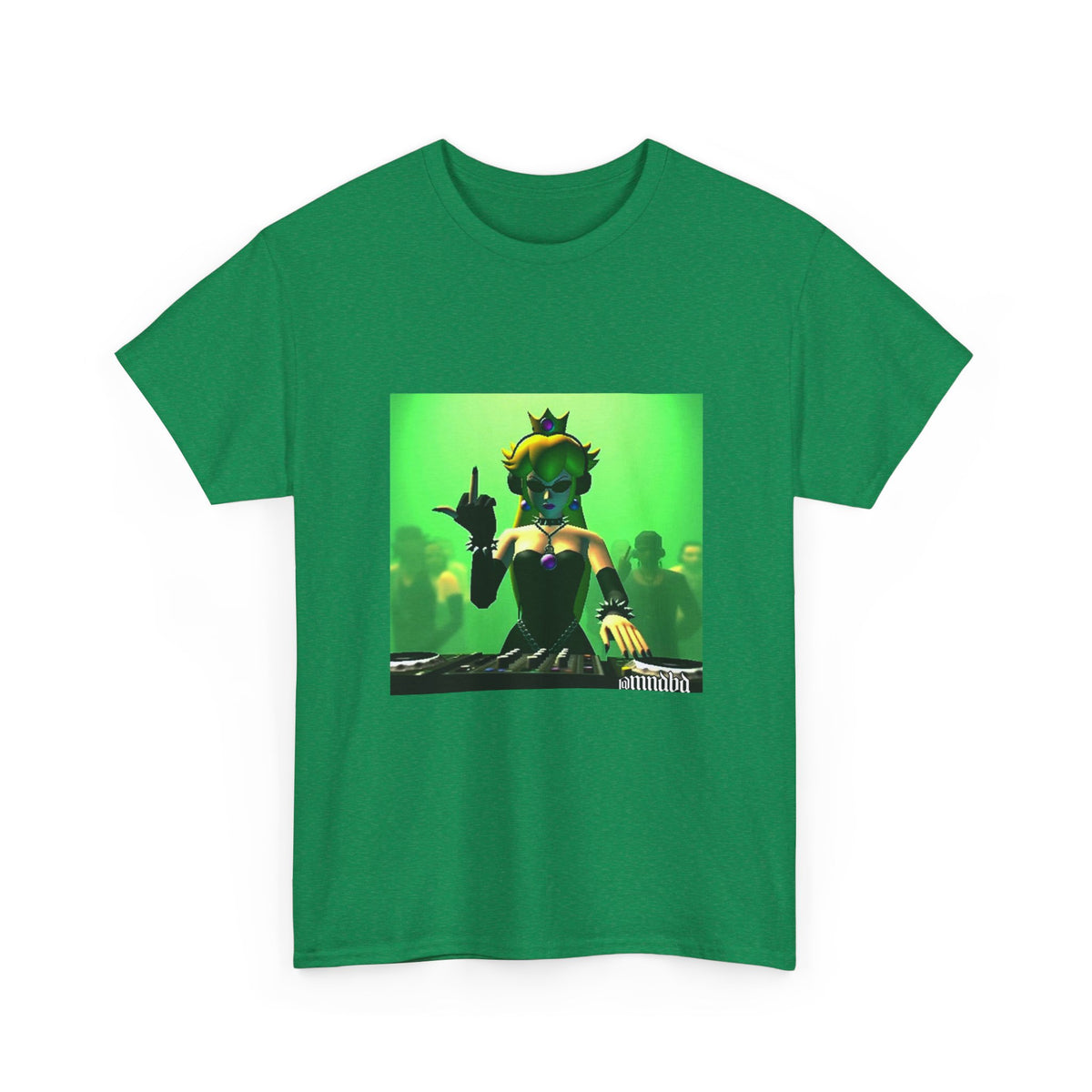 Gothic Peach DJ Flipping The Bird Tee