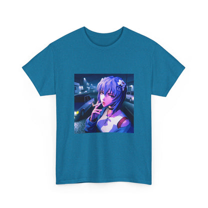 Rei Ayanami Riding GTA Streets Tee