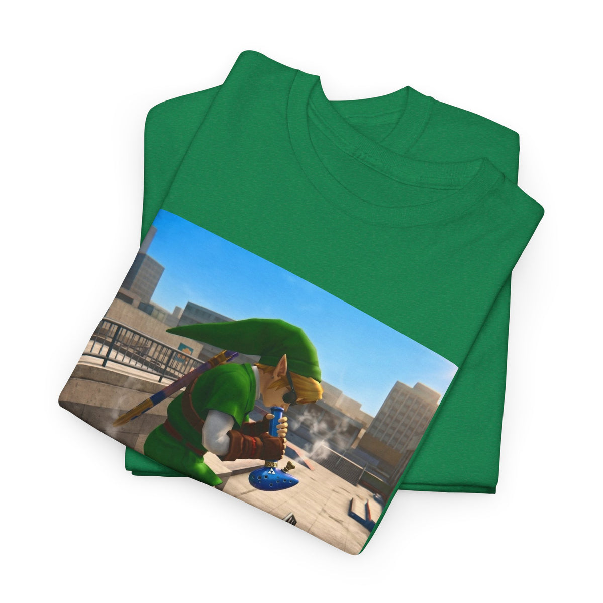 Mystic Green Vibe Graphic Tee