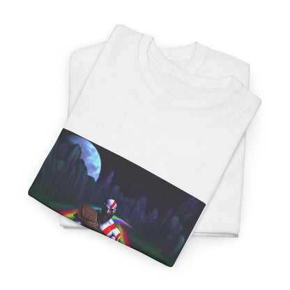 Kratos Drifting The Rainbow Road Tee