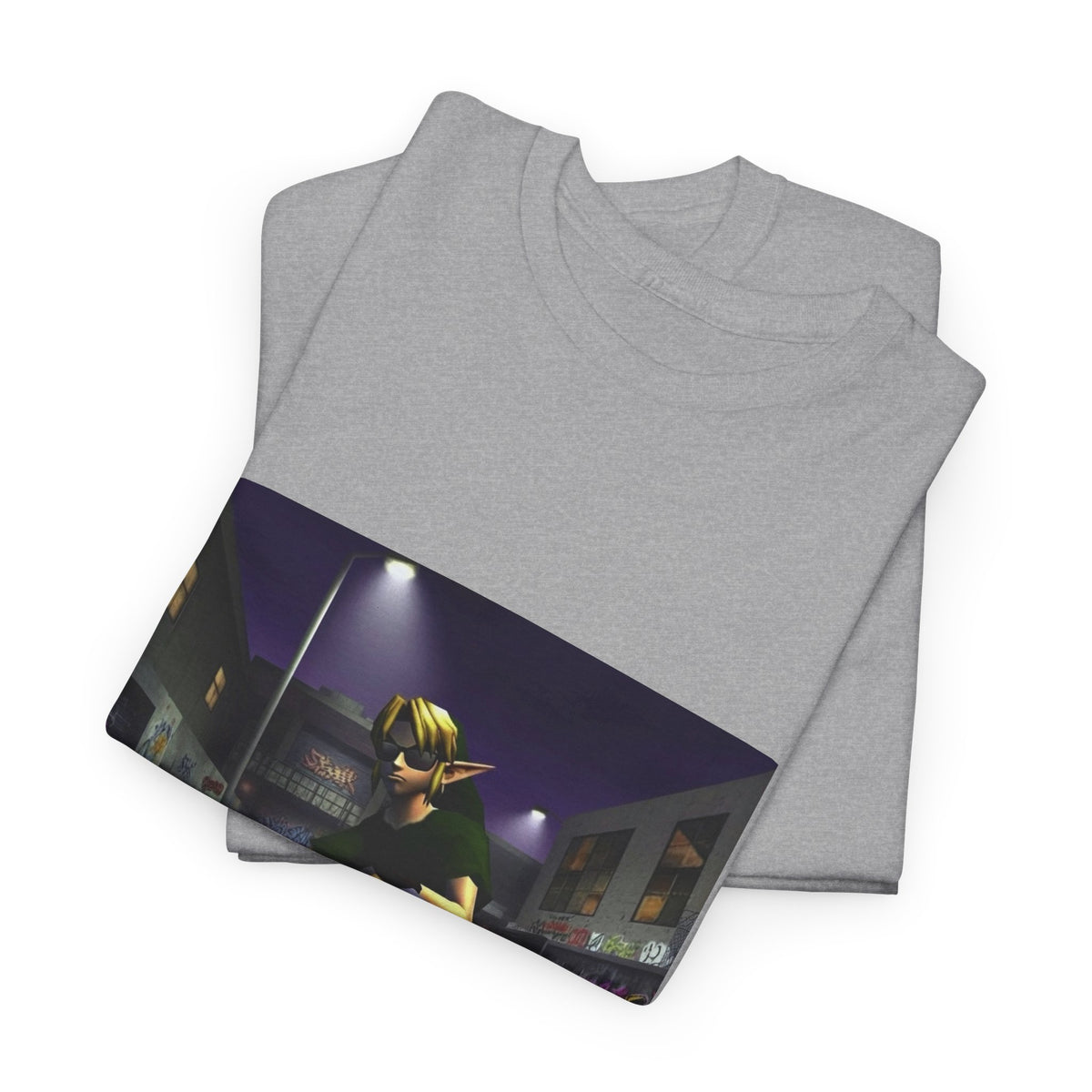 Skater Link Smoking In The Alley Tee