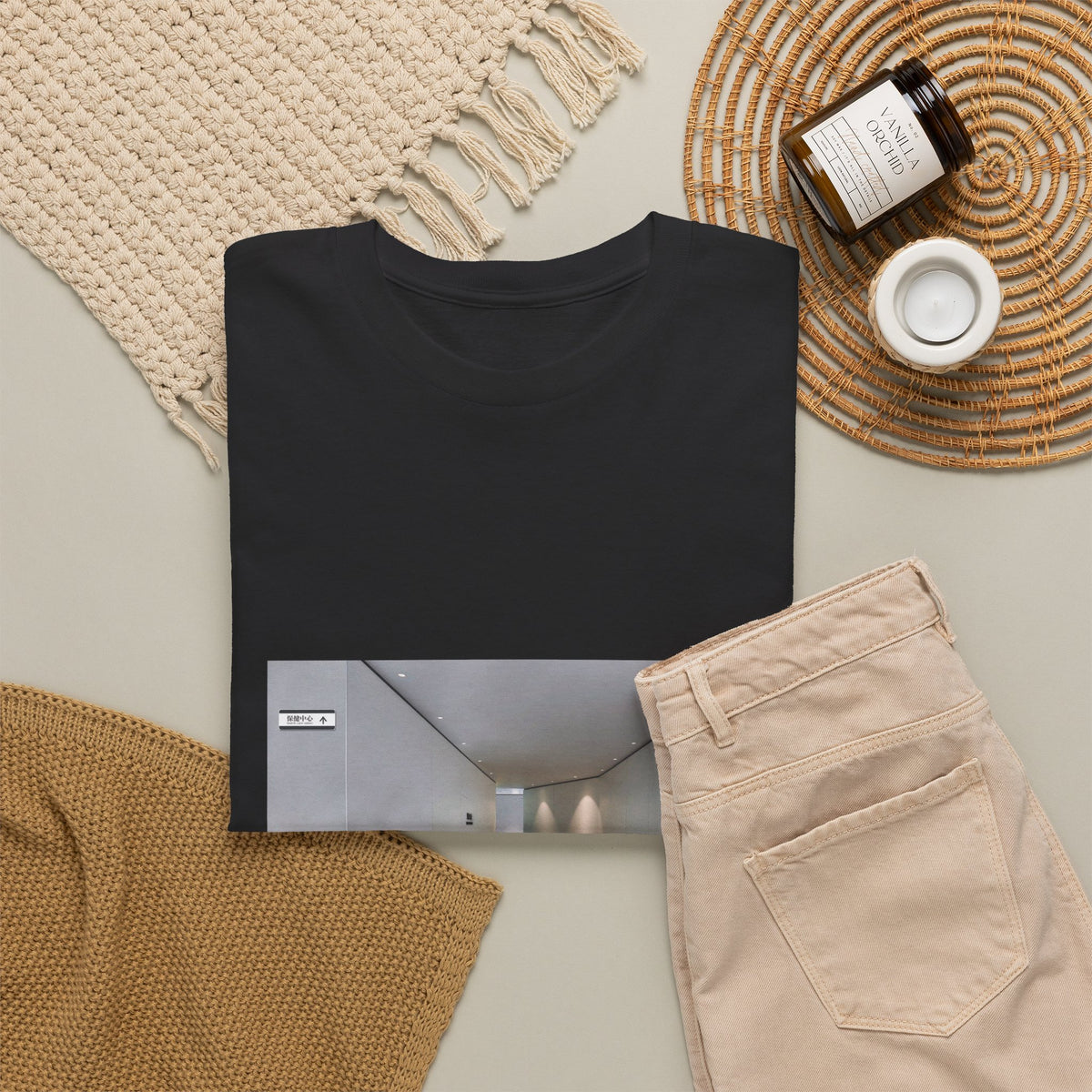Retro Leaf Graphic Tee