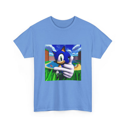 Sonic Giving Thumbs Up With Mario