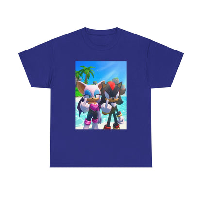 Rouge And Shadow Flipping The Bird (Design 5)