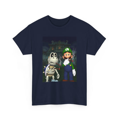 Luigi and Dry Bones Smoking Blunts Tee