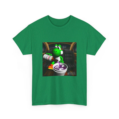 Yoshi Pouring Up Lean In A Car
