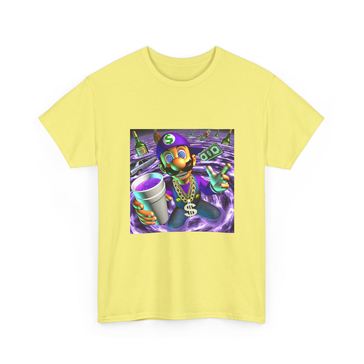 Digital Drip II Abstract Print Tee