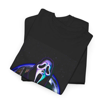 Ghostface Flipping Off The Earth Tee