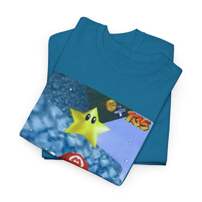 Mario Flips The Bird In Icy World Tee