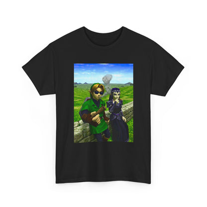 Link and Dark Zelda Blazing Hyrule Field