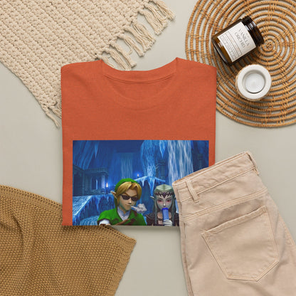 Stoner Link and Zelda Chillin' in Zora's Domain