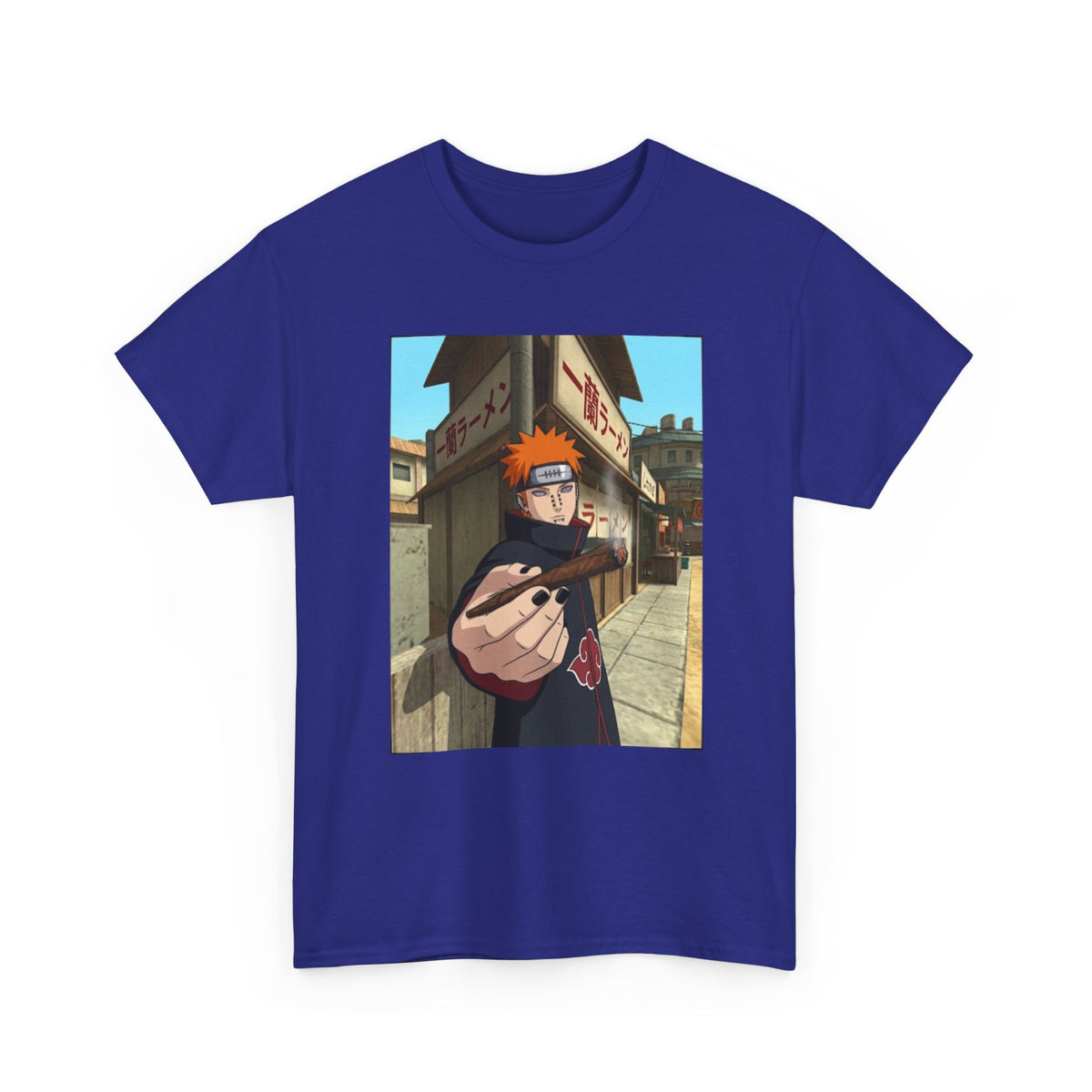 Pain Smoking A Blunt In Konoha Tee