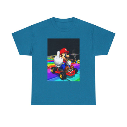 Mario Kart Smoking Blunt Middle Finger