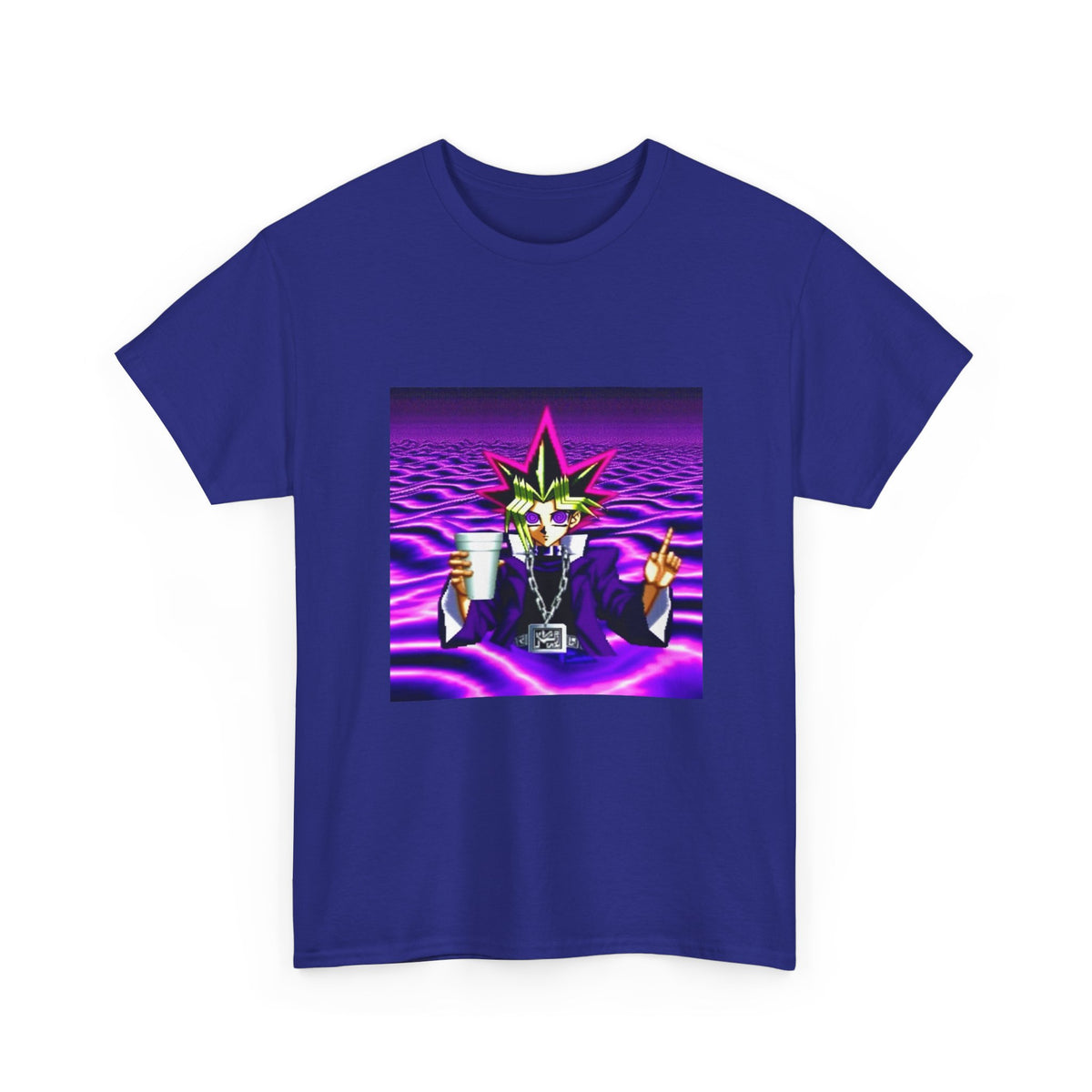 Yami Yugi Sipping Lean In Cyber Purple