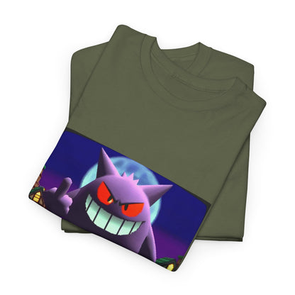 Gengar Flipping Off Villager Tee