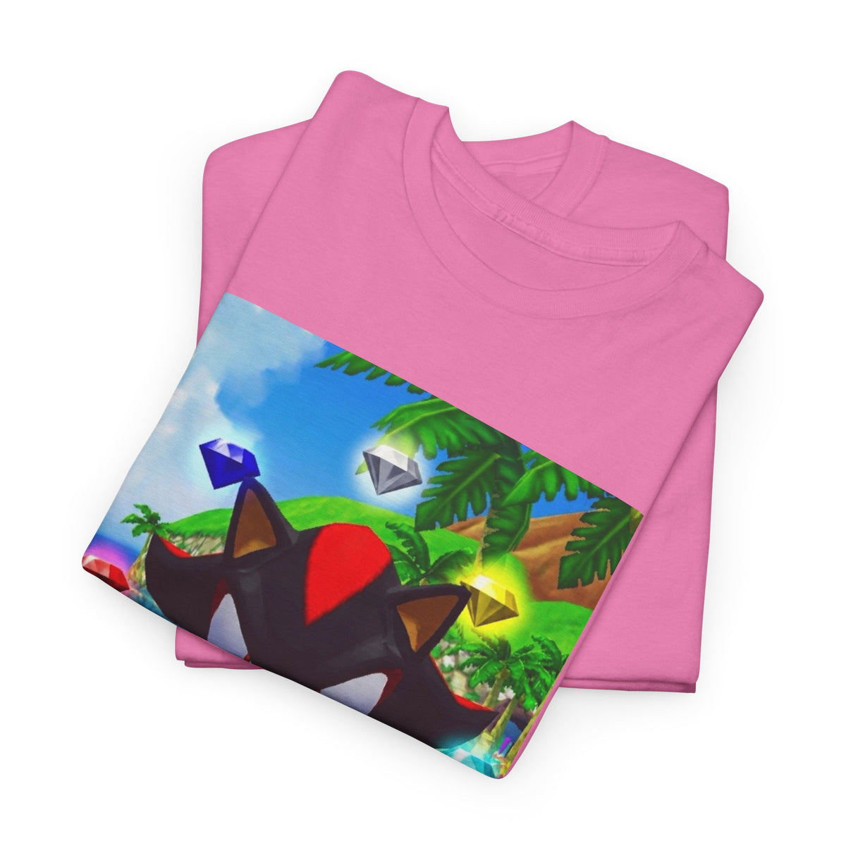 Shadow The Hedgehog Flipping The Bird Tee