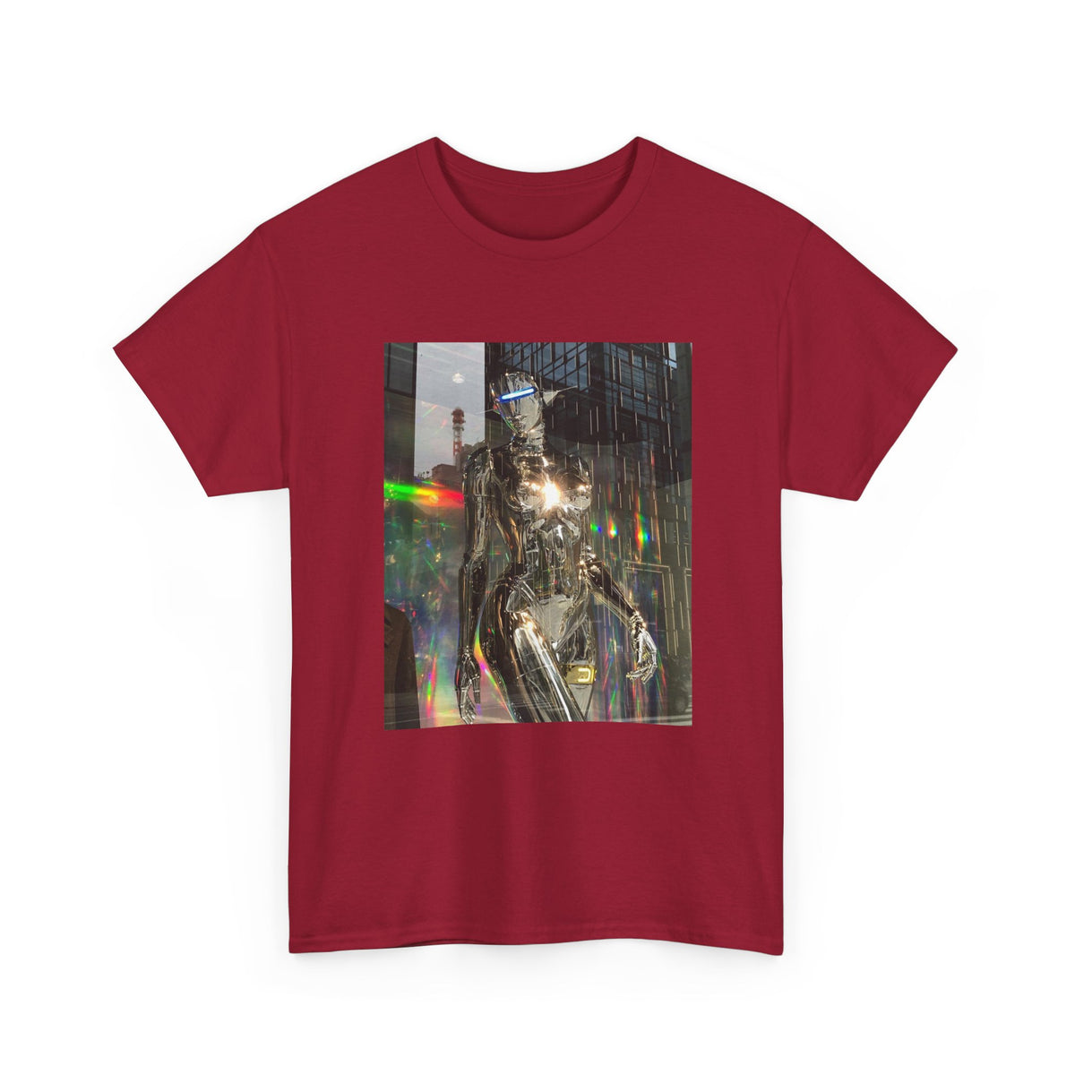 Neon Ember Flow Graphic Tee