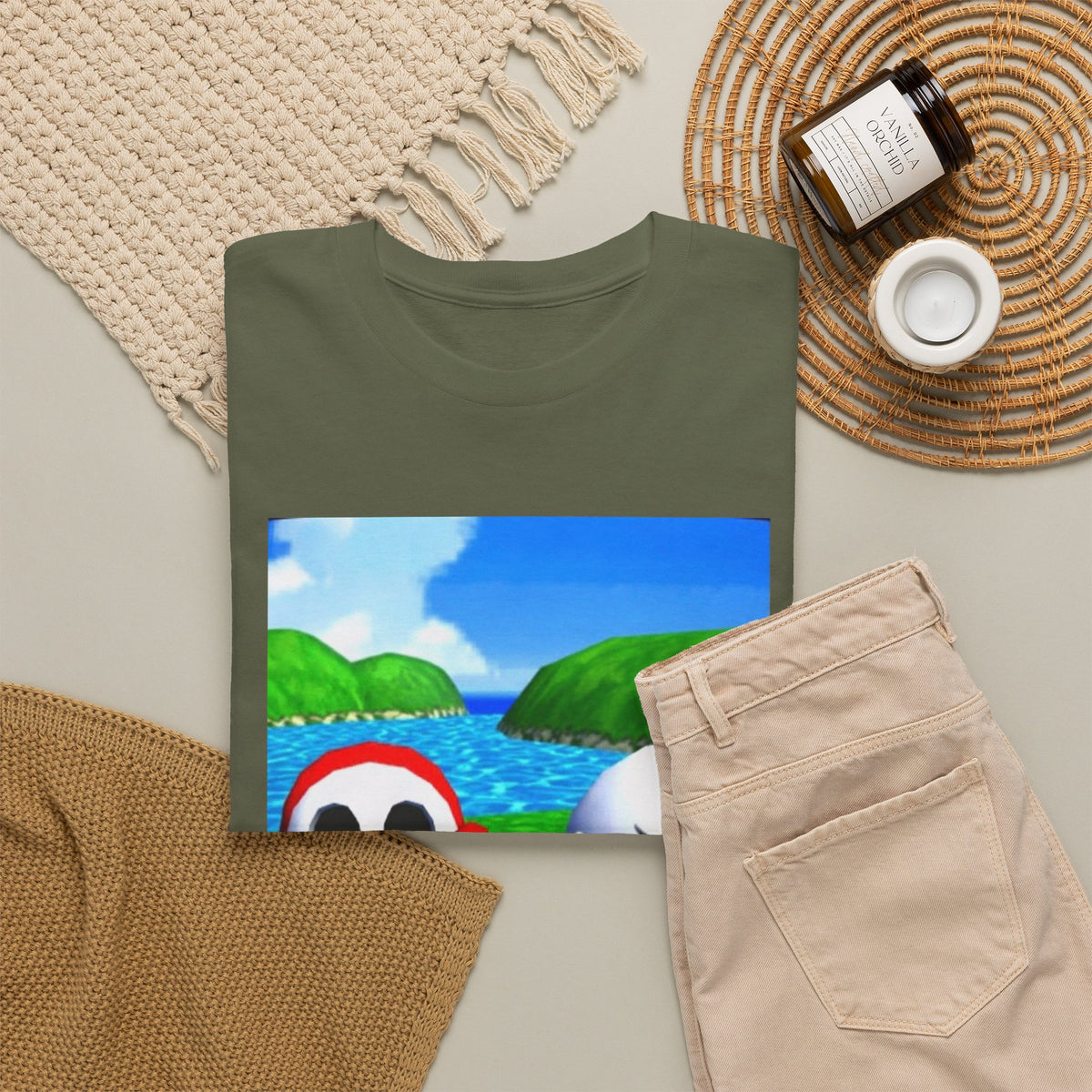 Shy Guy And Boo Middle Fingers Tee