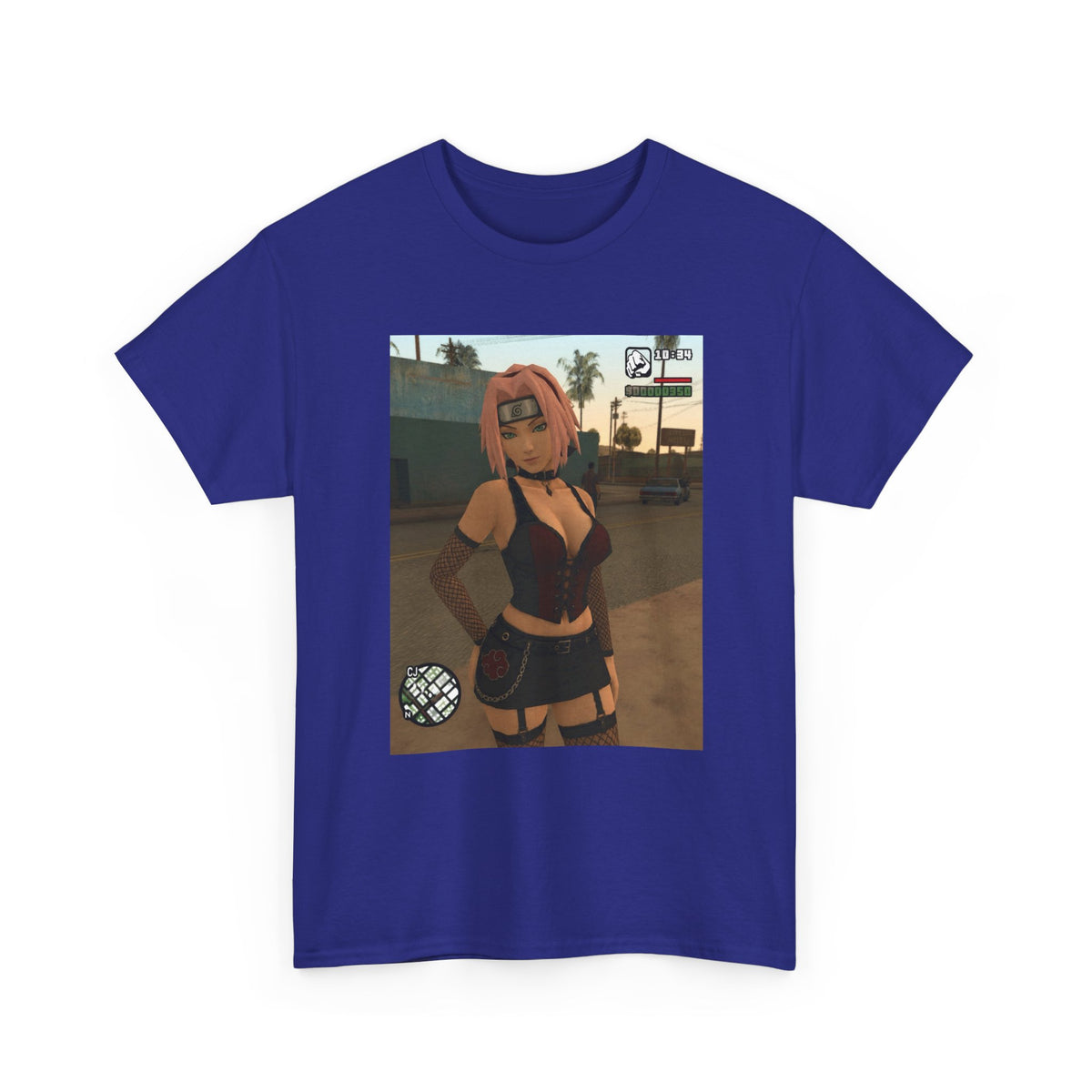 Sakura Haruno In GTA Style Tee