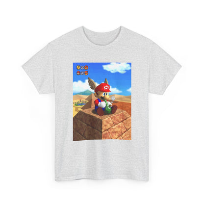 Wing Cap Mario Enjoying The Desert View Tee