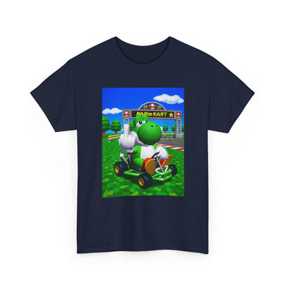 Yoshi Flipping Off In Mario Kart
