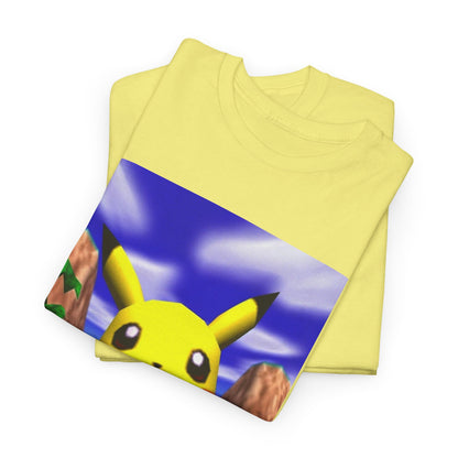 Pikachu Giving The Finger On An N64 Island