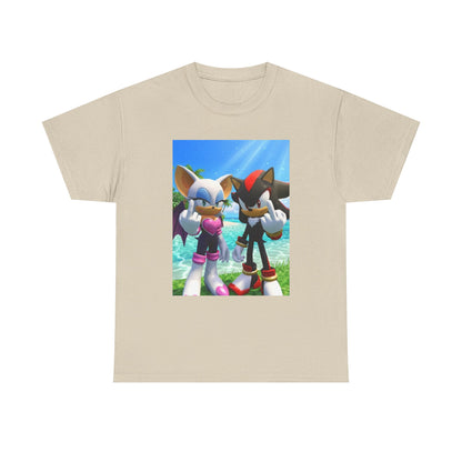 Rouge And Shadow Flipping The Bird Tee (Design 3)