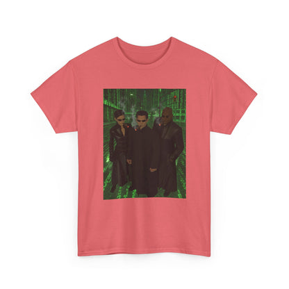 Neo, Trinity, Morpheus Smoking In The Matrix
