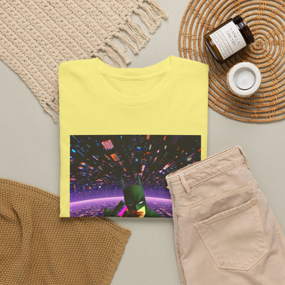 Batman Flips Off Reality On Psychedelic Tee