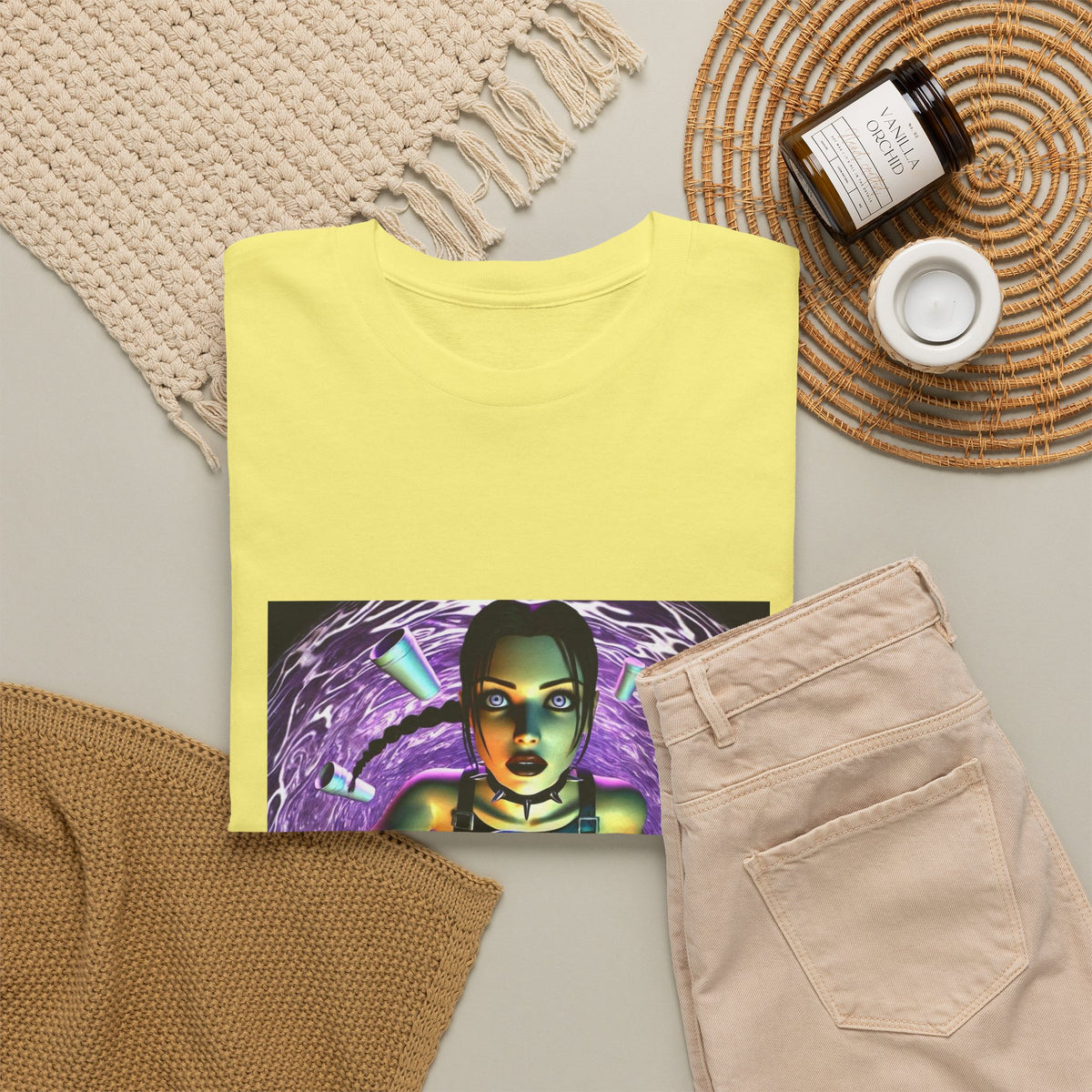 Digital Drip II Abstract Design Tee