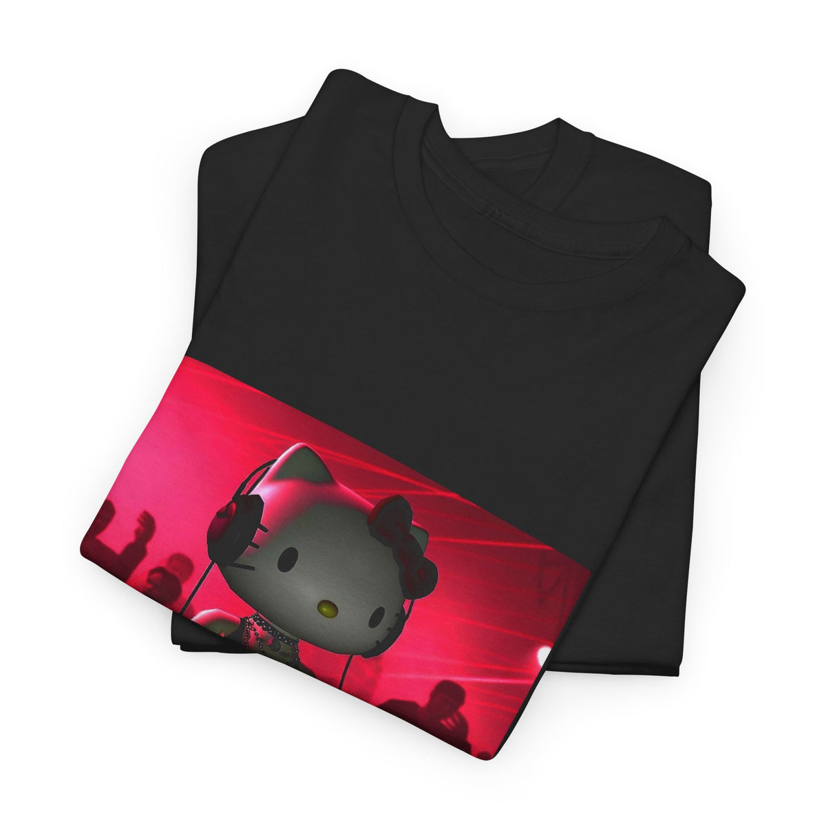 Hello Kitty DJing At The Club Tee