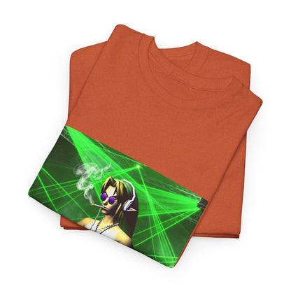 DJ Link Smoking At The Rave Tee