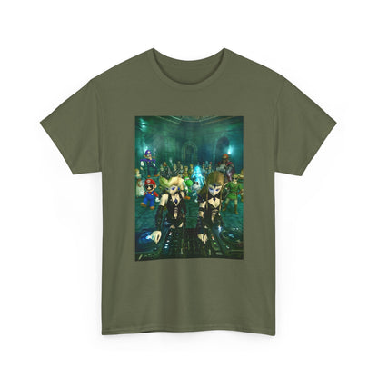 Dark Zelda DJs Gaming Party Tee