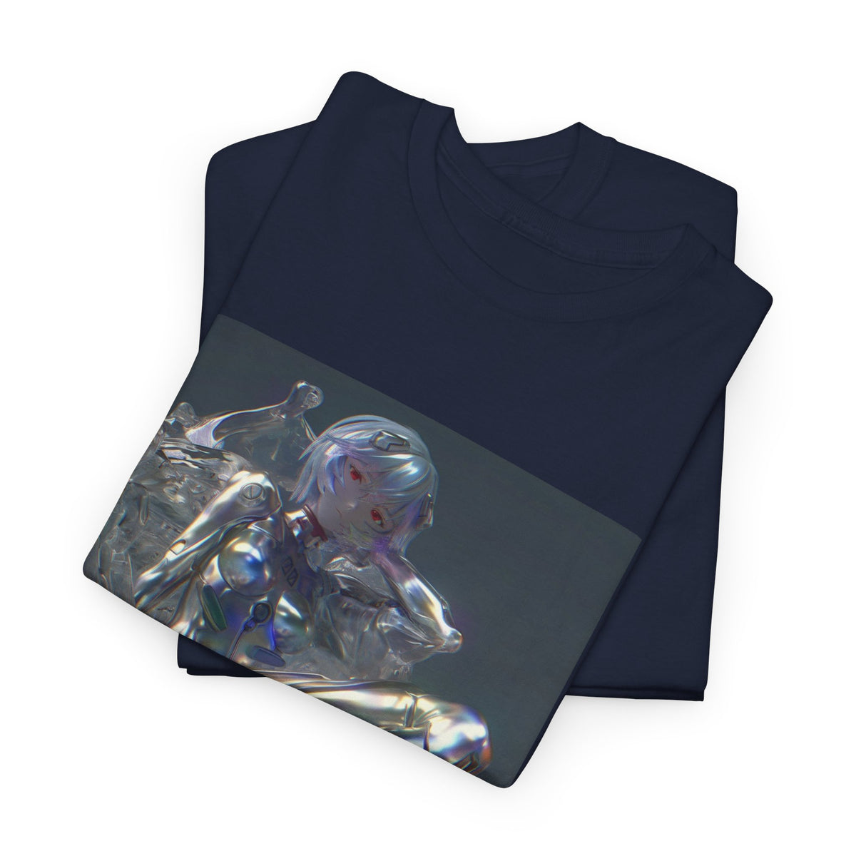 Liquid Chrome Flowing Tee