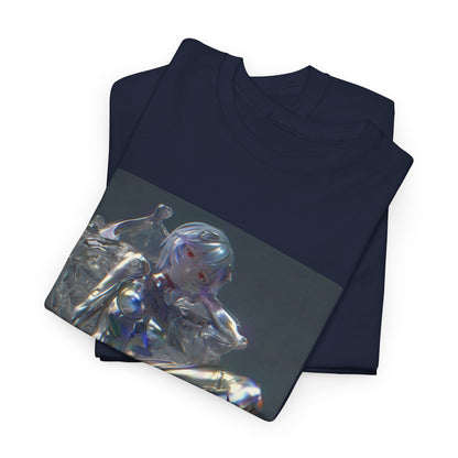 Liquid Chrome Flowing Tee