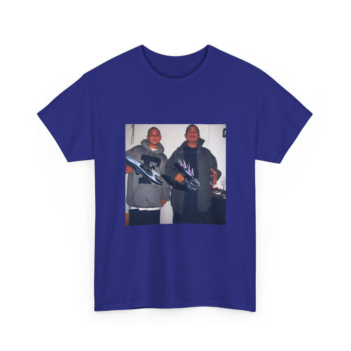 Midnight Leaf Pulse Graphic Tee