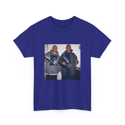 Midnight Leaf Pulse Graphic Tee