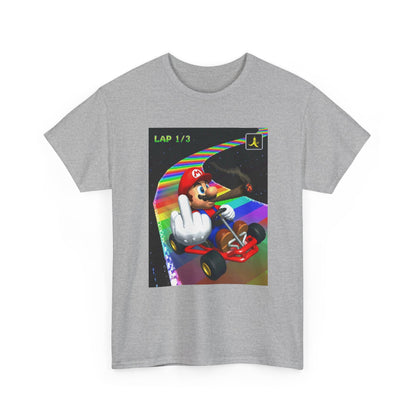 Mario Karting, Blazing, And Flipping The Bird Tee