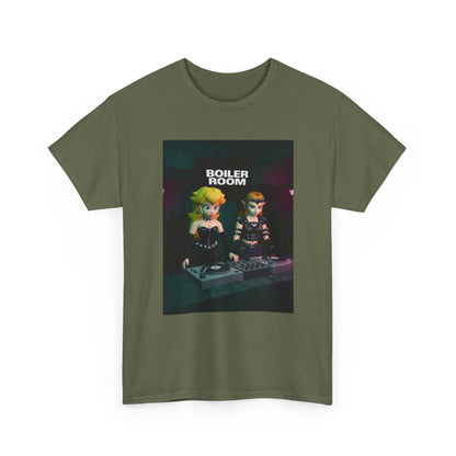 Gothic Peach and Zelda DJing Boiler Room Tee