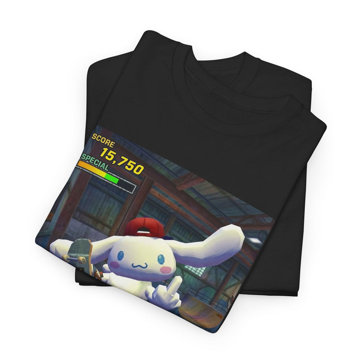 Cinnamoroll Shredding And Flipping You Off Tee