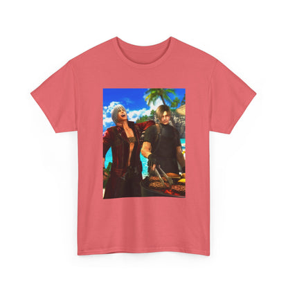 Dante and Leon Grilling on the Beach Tee