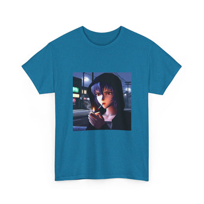 Rei Ayanami cruising GTA San Andreas Tee (Design 2)