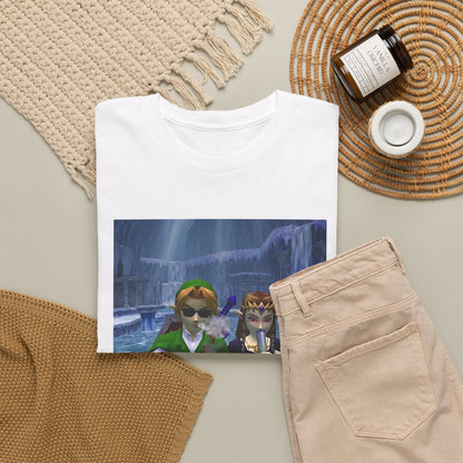 Hyrule Heroes Chilling In Ice Cavern